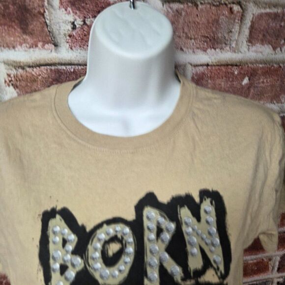 Women's LADY GAGA Born This Way Short Sleeves Graphic T-Shirt Small - Picture 3 of 6